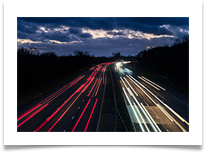 Traffic on M56 - Bill Rigby